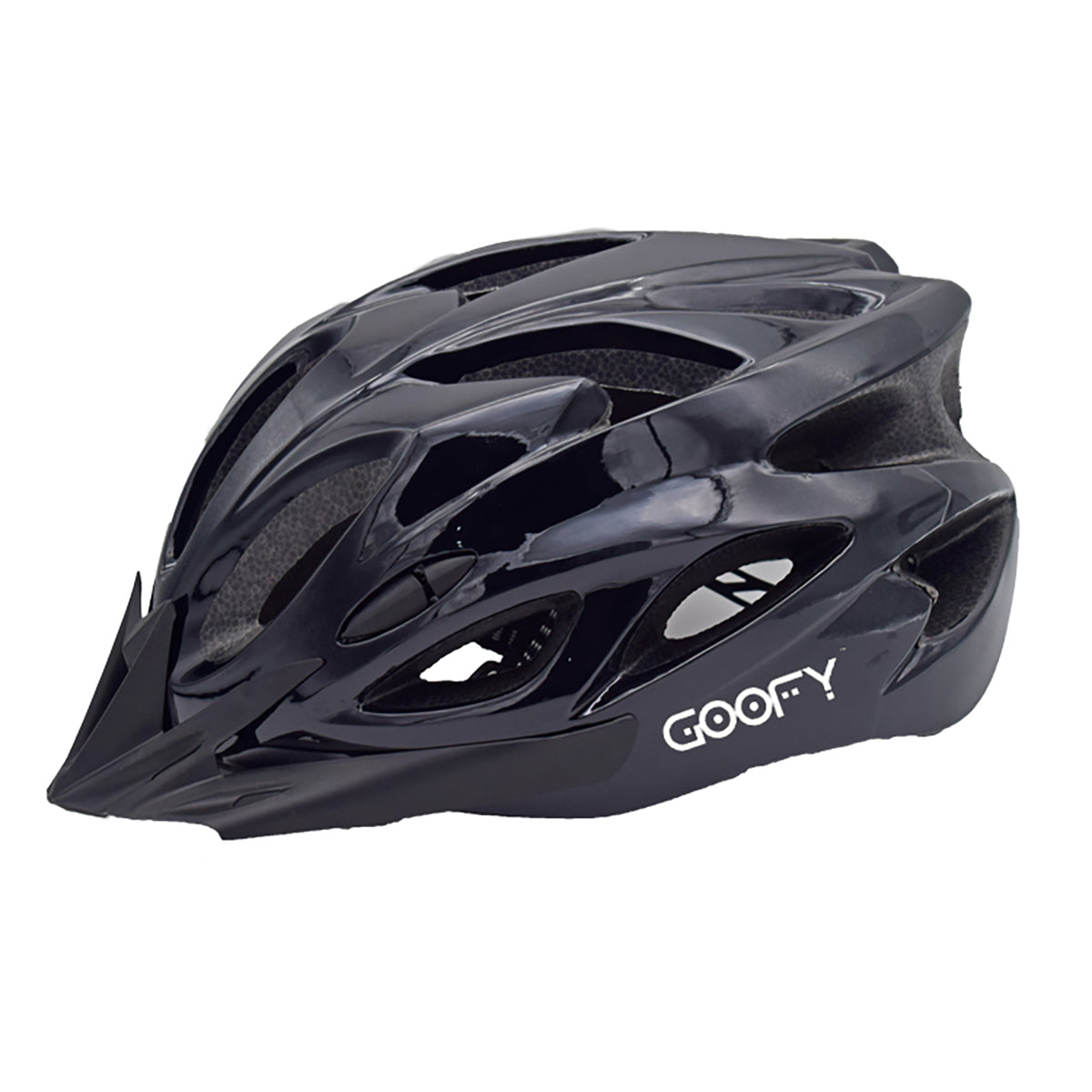 adult funky bike helmets Goofy Cool Running Helmet For Men and Women It comes with a ebike kits Cinderella Exclusive Cameo Mini Color:caviar + platinum | bone zip + vittoria plum lining | micro adjustable strap | nickel | second 'small nick in leather'