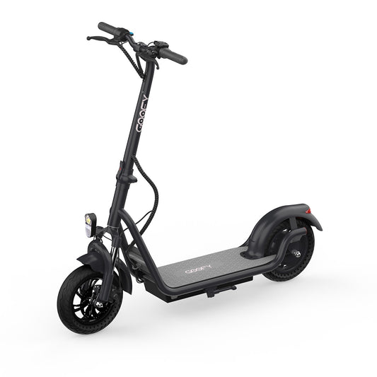 Black Pearl 12 Inch Solid Tire Electric Scooter